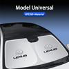 DMTZ1 Thicken Strong UV Resistance Car Sun Visor Sunshade Front Glass Sunscreen For Lexus ES RX NX LS UX LM LX GX LC RZ IS CT GS RC HS