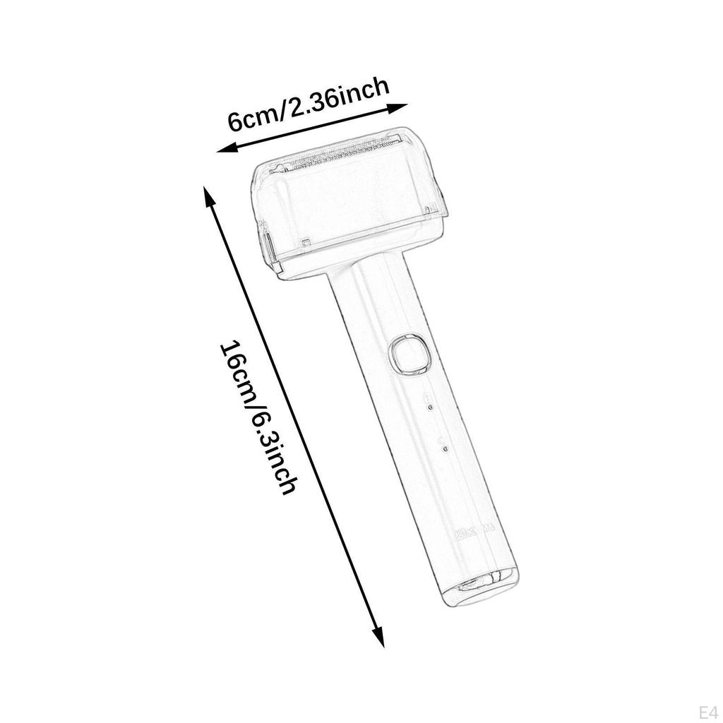 Electric Shavers Facial Beard Trimmer Pocket Size USB Charging with Storage Bag Portable