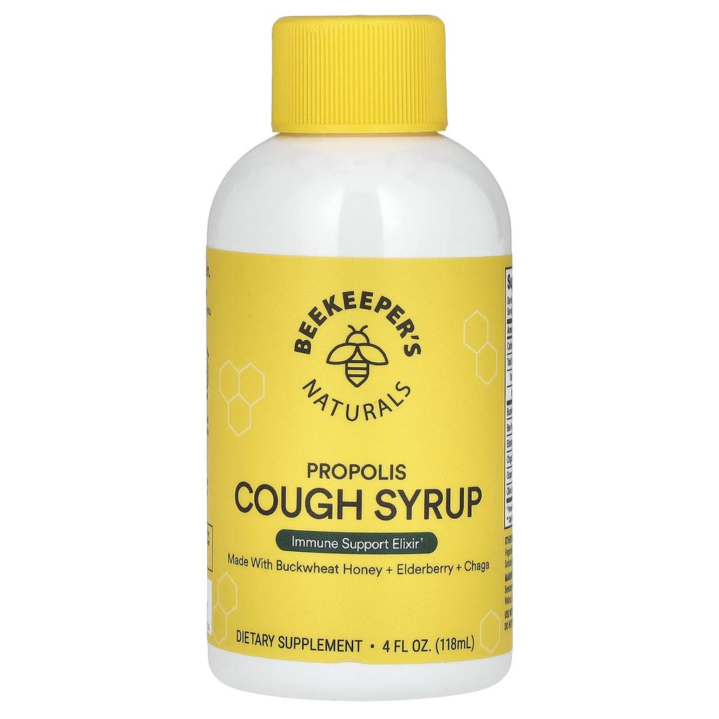 Beekeeper'S Naturals, Propolis Cough Syrup, 118Ml (4Fl Oz)