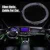 ACROPIX Fiber Optic Cable Fiber Optic Side Glow Cable for Car Plastic Universal PMMA 1.5mm 2M Clear 1pc