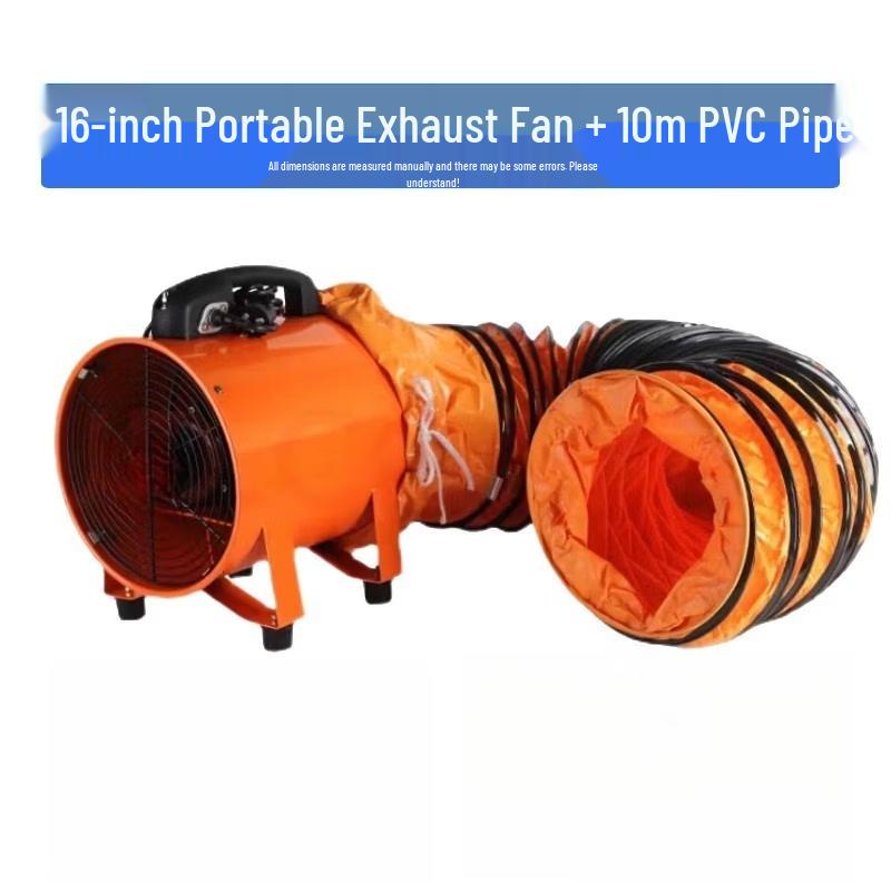 High-Speed Handheld Axial Flow Fan Kit CN plug (adapter included)
