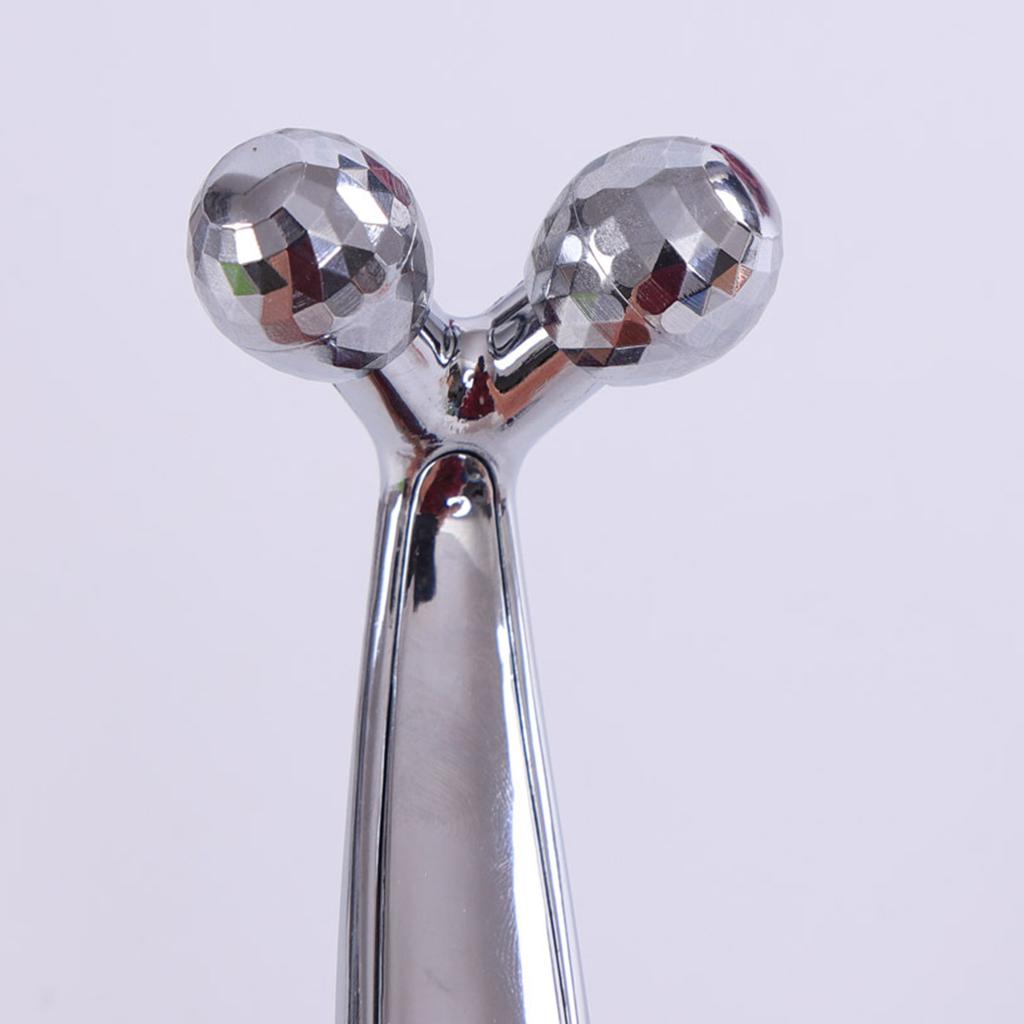 3D Roller Face Massager Y Shape 360 Rotate Thin Body Slimming Shaping Muscles Relaxation Wrinkle Remover Facial Massager Tools