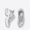 Silver Paillette Dad Shoes Women's Summer New Fashion Thick Bottom Height Increasing Breathable Casual Sneaker