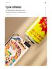 Creative Retro Flint God of Wealth Lighter with Color Print