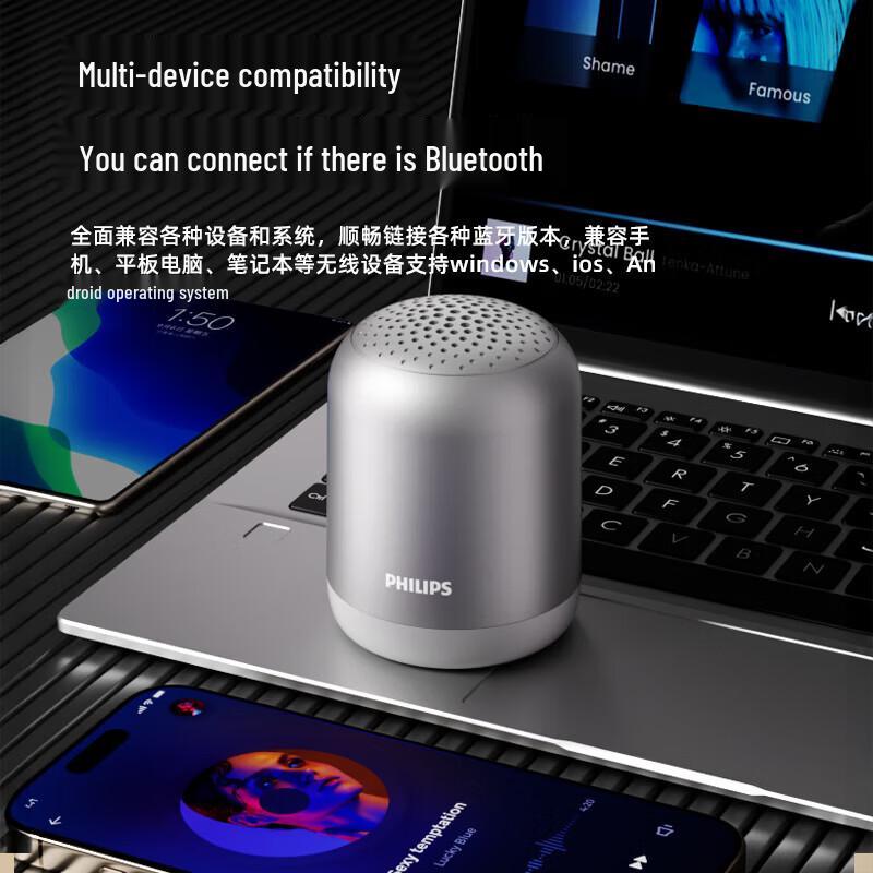 Philips Portable Bluetooth Speaker CN plug (adapter included)