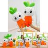 Adorable White Rabbit Plush Toy With Carrot Design For Children Soft Cuddly Doll