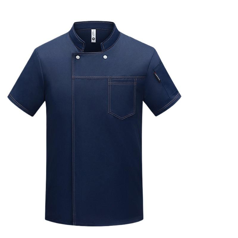 Chef Summer Breathable - Kitchen Uniform Lightweight, Short Sleeve, for Men & Women Cooks, Chefs, Restaurant Staff