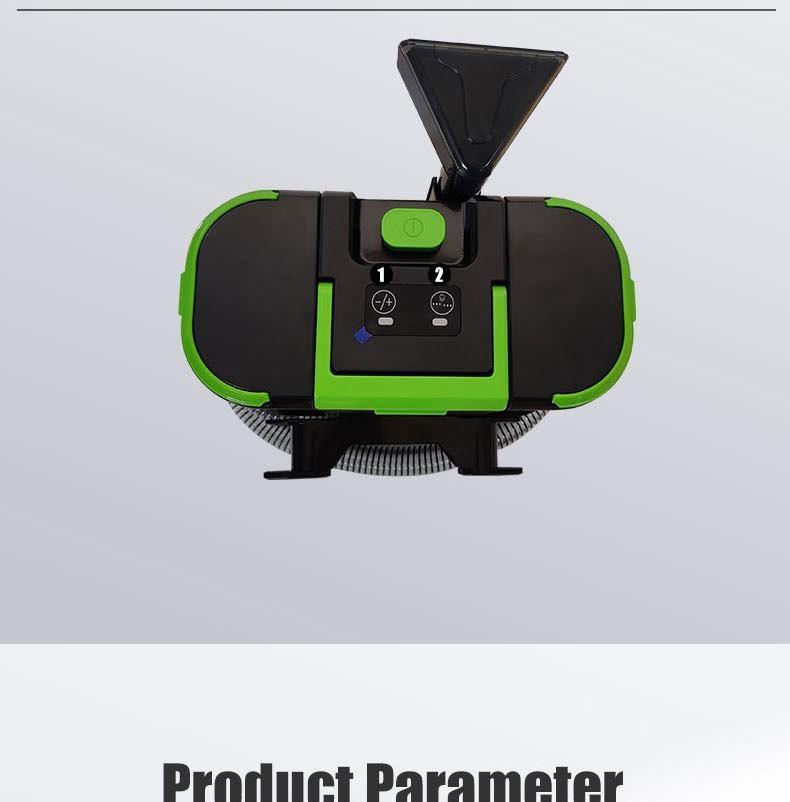 High Suction Wet/Dry Vacuum Cleaner for Fabric, Carpet, and Sofa with Spray Wash and Brush.
