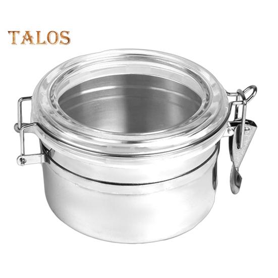 

Канистра для кофейных зерен, герметичный контейнер для хранения, устойчивый к ржавчине, многоразовый герметичный контейнер для кофейных зерен, банка для хранения с прозрачной крышкой S