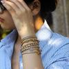 Titanium Steel Zircon Bracelet Minimalist Luxury Jewelry Versatile Elegant Women's Bracelet