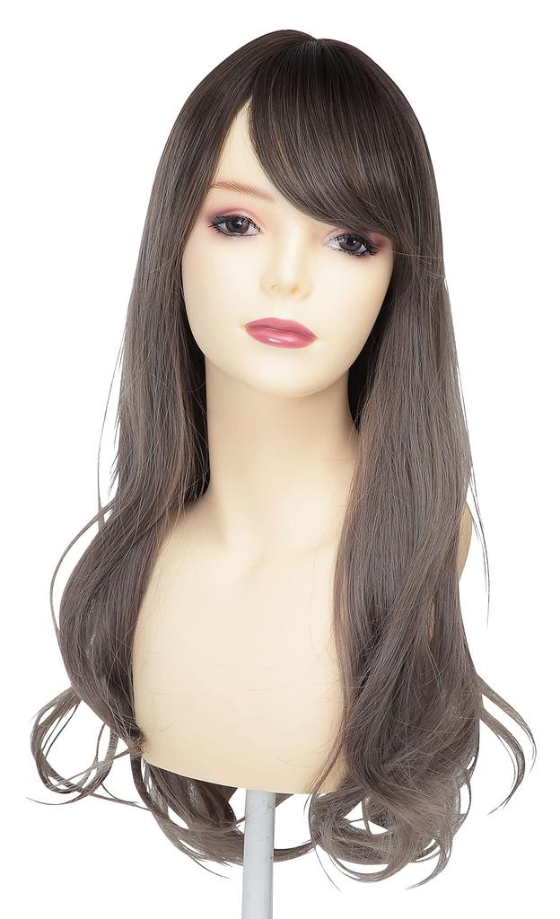 Clearstone WIGGY RICH Women's Wavy Long Wig In White Ash Gold