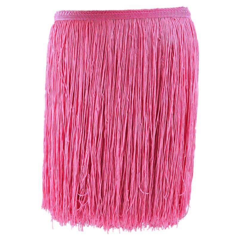 10yard/lot 15cm/20cm/30cm Polyester Tassel Lace Fringe Trimming Latin Dance Clothing Accessories DIY Curtain Decoration JK142