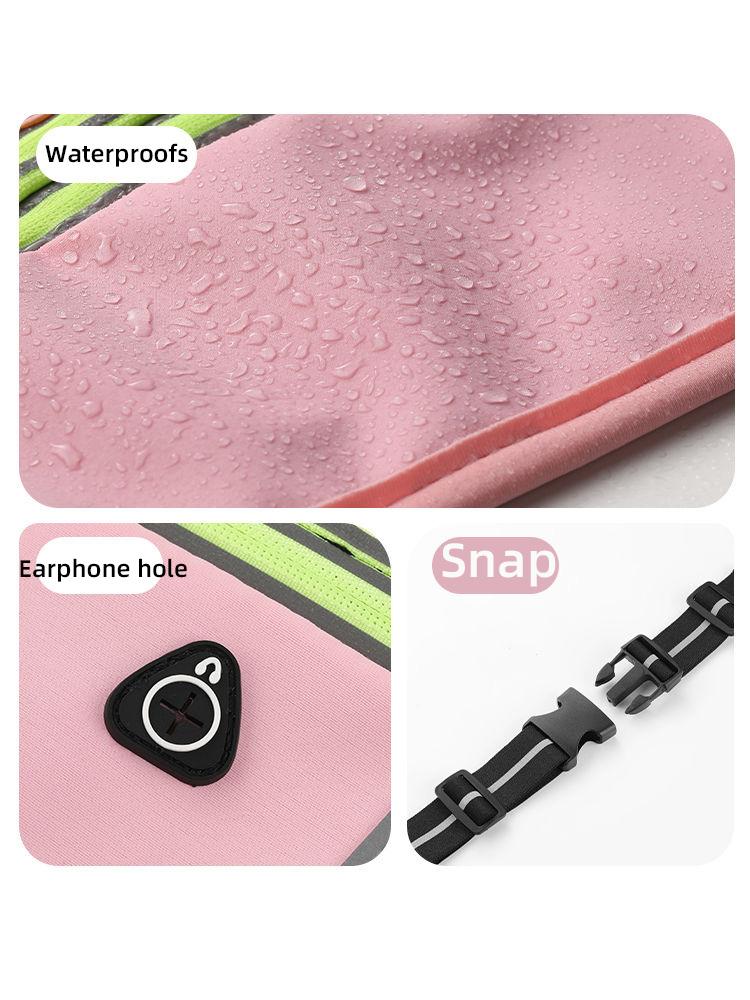 Laufausrüstung personalisierte Handytasche, 7-Zoll-Hüfttasche, ultradünne und multifunktionale Damen-Schlüsseltasche, mehrere Außentaschen