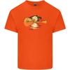 Guitar Reflection Guitarist Bass Acoustic Unisexs Light Cotton TShirt