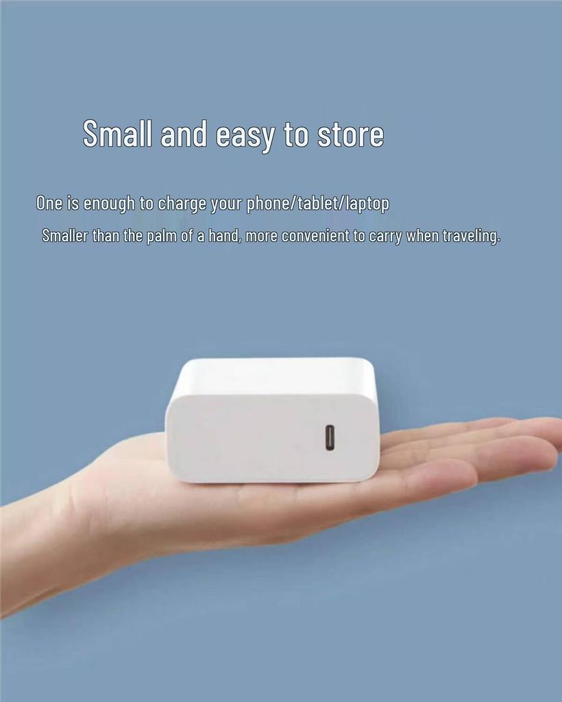 65W Gallium Nitride Fast Charger for Huawei, Xiaomi, OPPO, Nubia Laptops with Type-C Port Compatibility