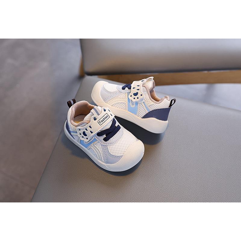 Baby Soft-soled Toddler Shoes Spring and Autumn New Boys and Girls Baby Shoes Breathable Non-slip Sneakers Mesh Functional Shoes