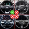 Shifter Paddle For Hyundai Veloster JS 2018 Ioniq EV KONA Electric I30 PD Hybrid  Car Steering Wheel Gear Extension Stickers
