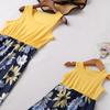 Matching Clothes Family Women Girls Mother And Daughter Floral Dresses New
