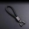 Car Keychain Universal Accessories PU Leather Handmade Simple Fashionable Gift Classic