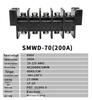 High Current 200A Through-Type Barrier Terminal Blocks for Energy Storage Systems