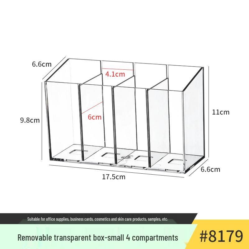 Simple Transparent Action Figure Display Shelf - Stackable Layers
