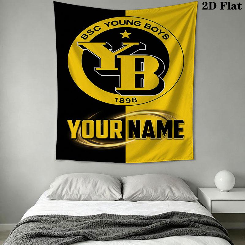 Custom Yb Wall Hanging Printed Fabric Blanket Decorative Tapestries for Bedroom Living Room Home Decor
