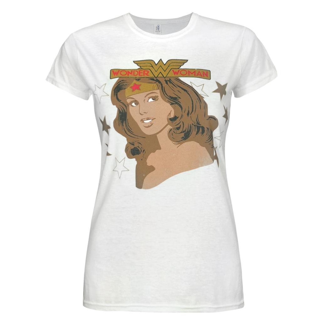 Wonder Woman Womens/Ladies Portrait T-Shirt