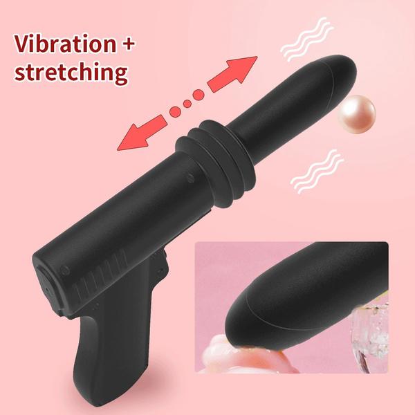 Adult Toy Automatic Telescopic Dildo Sex Gun Dildo Massager  Vibrator Sex Machine for Women Men G Spot Anal Pussy Masturbation