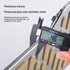Stainless Steel Car Wear-resistant Pedal Thickened Pedal Board Main Cab Metal Repair Protective Foot Mat