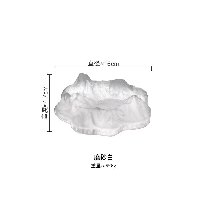 Cigar Creative Personalized Ashtray Office Bar Hotel Glacier Ashtray Luxury Home Furnishings