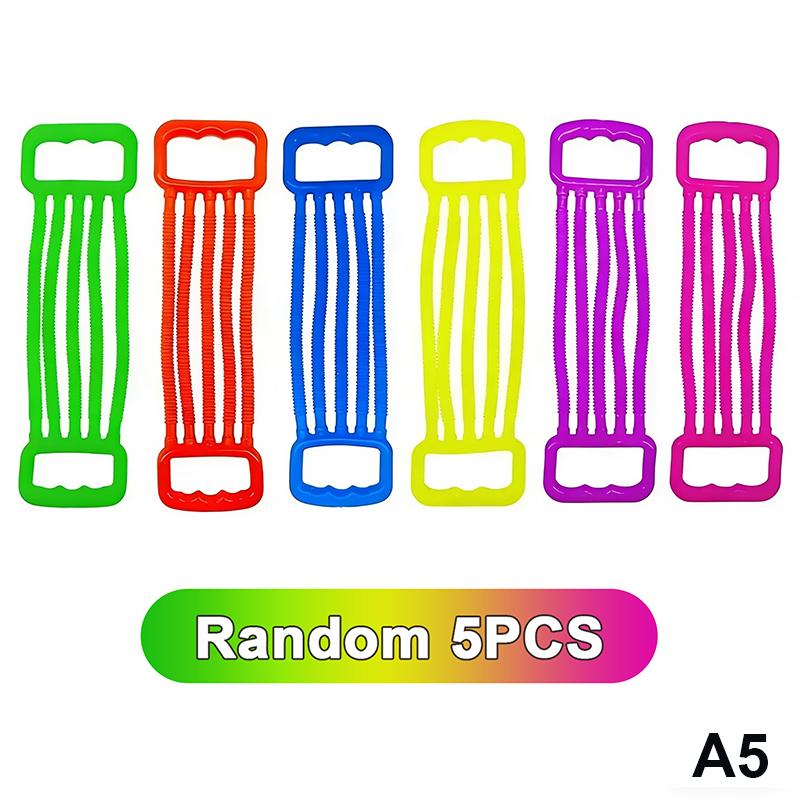 

5-30Pcs Soft Stretch Rope Set Relax Toys Fidget Toys Stress-Relief Resistance Bands Sensory Play Relax Arm Party Favors