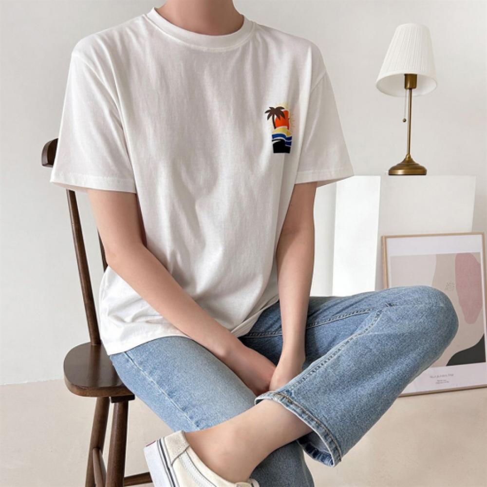 New ArrivalS Open Run Women S Summer PrinT Big LeTTer Round Neck CoTTon T ShirT