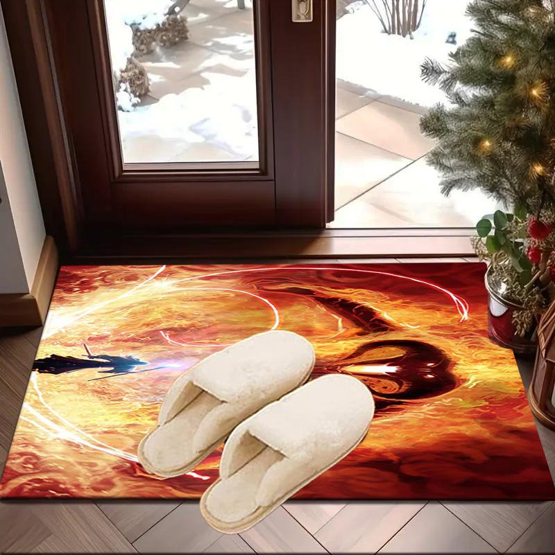 Middle-earth Map Adventure The Lord Carpet, Chair Rug,Rug for Office Bedroom Living Rooms, Doormat Decor Fan Gift Christmas Gift