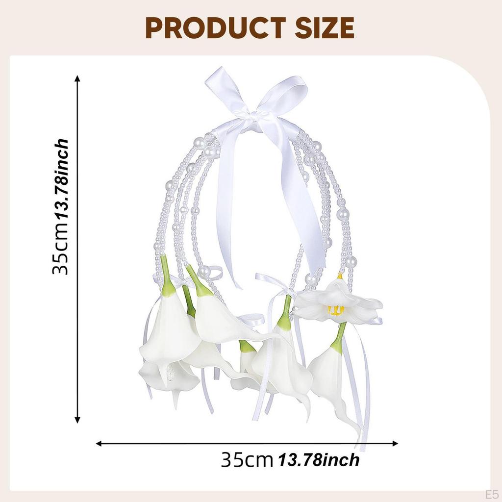Bridal Bouquet Bride Handheld Flowers Artificial for Engagement