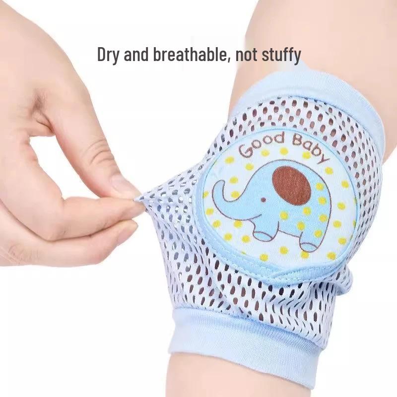 Dünne Baby-Knieschoner zum Krabbeln und Laufen - Rutschfeste Säuglingsschutzärmel