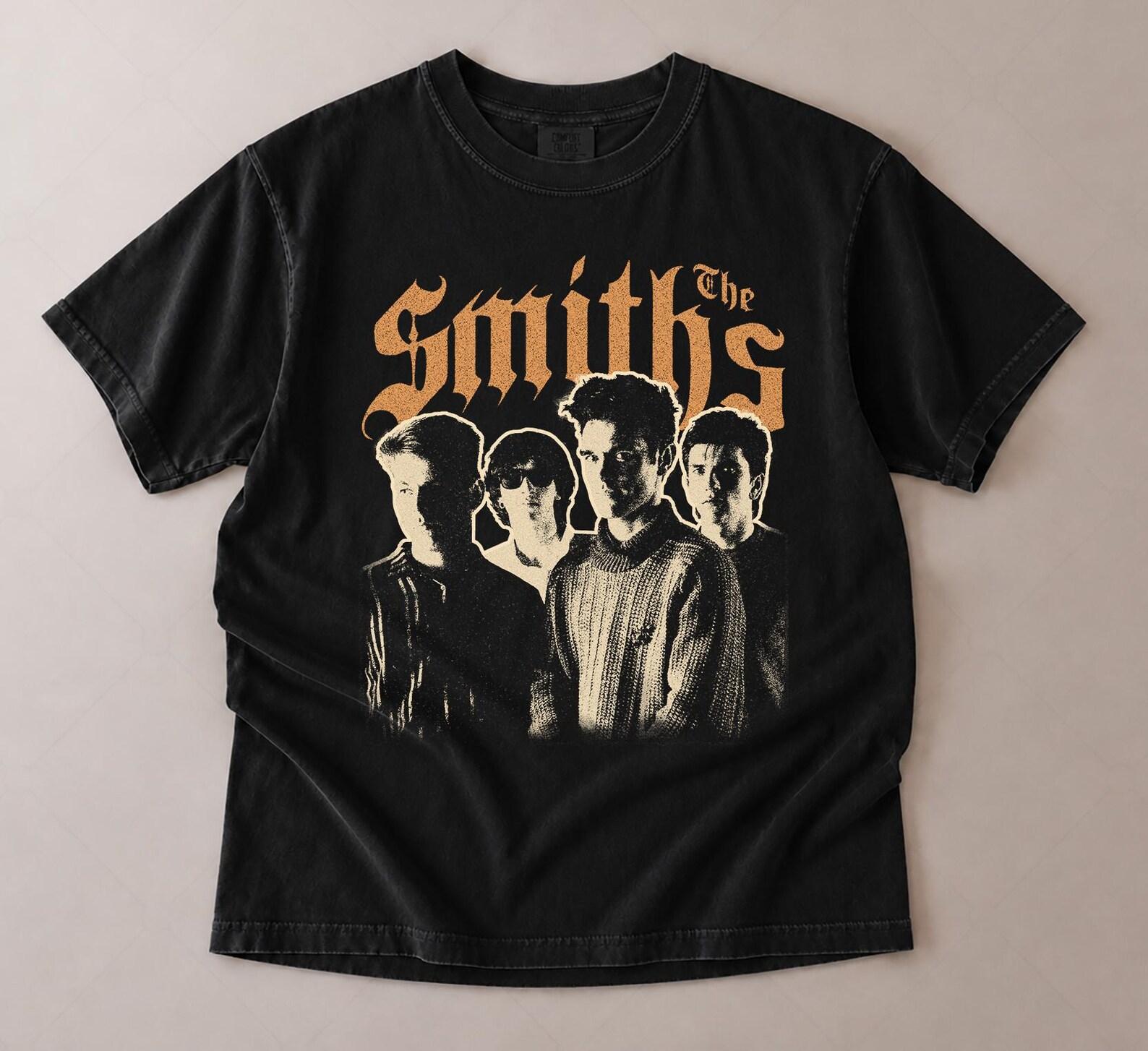 The Smiths Vintage Band T-Shirt, Retro Indie Rock Graphic Tee, 80s Music Fan Apparel S