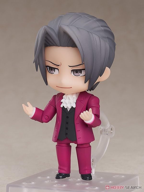 Nendoroid Ace Attorney Mitsurugi Reiji Plastic Painted Fully Articulated Figure Non-scale