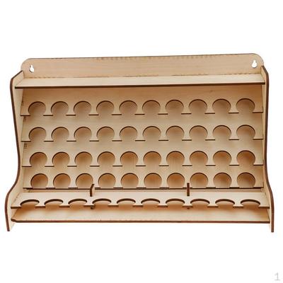 Wooden Rack Modular Stand Storage Holder DIY Art Painting Tools