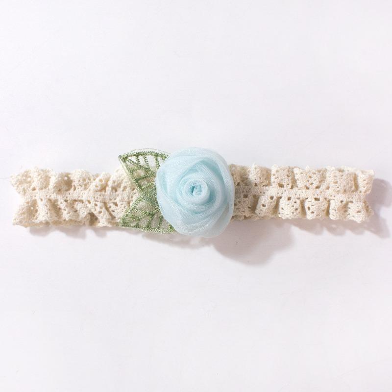 New Comfortable Lace Baby Headband, Cute Rose Children's Headscarf, Summer Thin Baby Hair Accessories