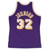 NBA Jersey - Mitchell & Ness - Magic Johnson - Violet - Size M (L French) - Sleeveless