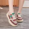 Spring New Mesh Shoes Ins Student Soft-soled Sports Board Shoes Casual Street Shooting YB