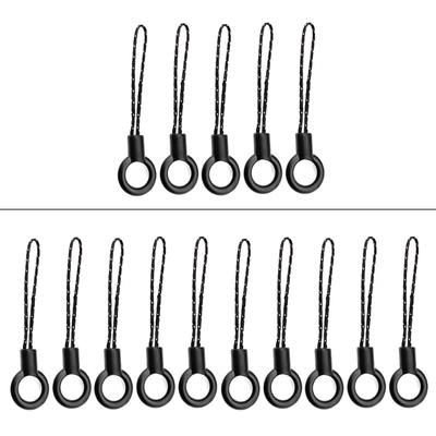 Lanière en polyester durable avec cordon imprimé de petits pois pour smartphones, appareils photo, porte-clés, accessoire de transport 5/10 pièces