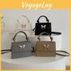 Trendy Small Square Shoulder Bag For Women Featuring Elegant Bowknot Design