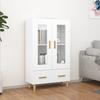 Vidaxl Hoher Schrank, Weiß, 70X31X115 Cm, Holzwerkstoff