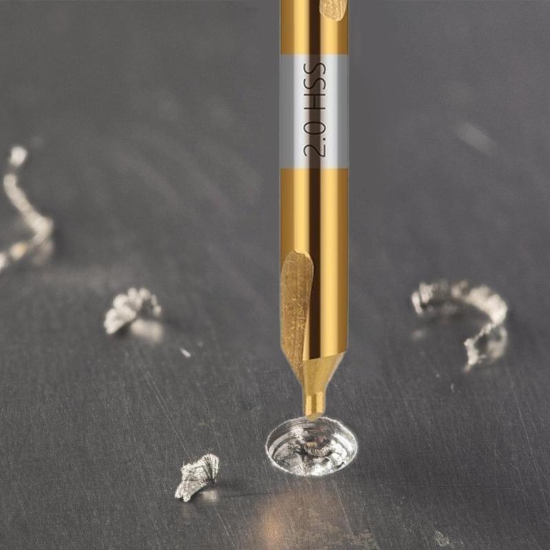 7Pcs Center Drill Bits Set Angle Center Drill Bits High Speed Steel Center Drill Bits Kit for Lathe Metalworking