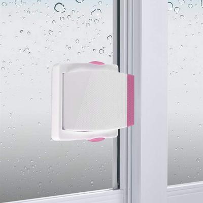 Sliding Glass Door Child Lock -Baby Safety Slide Window Locks for Kids Proof Patio Closet Doors No Drilling Tools Needed