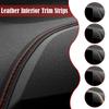 Automotive Leather Interior Decorative Strip Door Center Console Decoration Line Dashboard Strip Decorative Modificatio O8D7