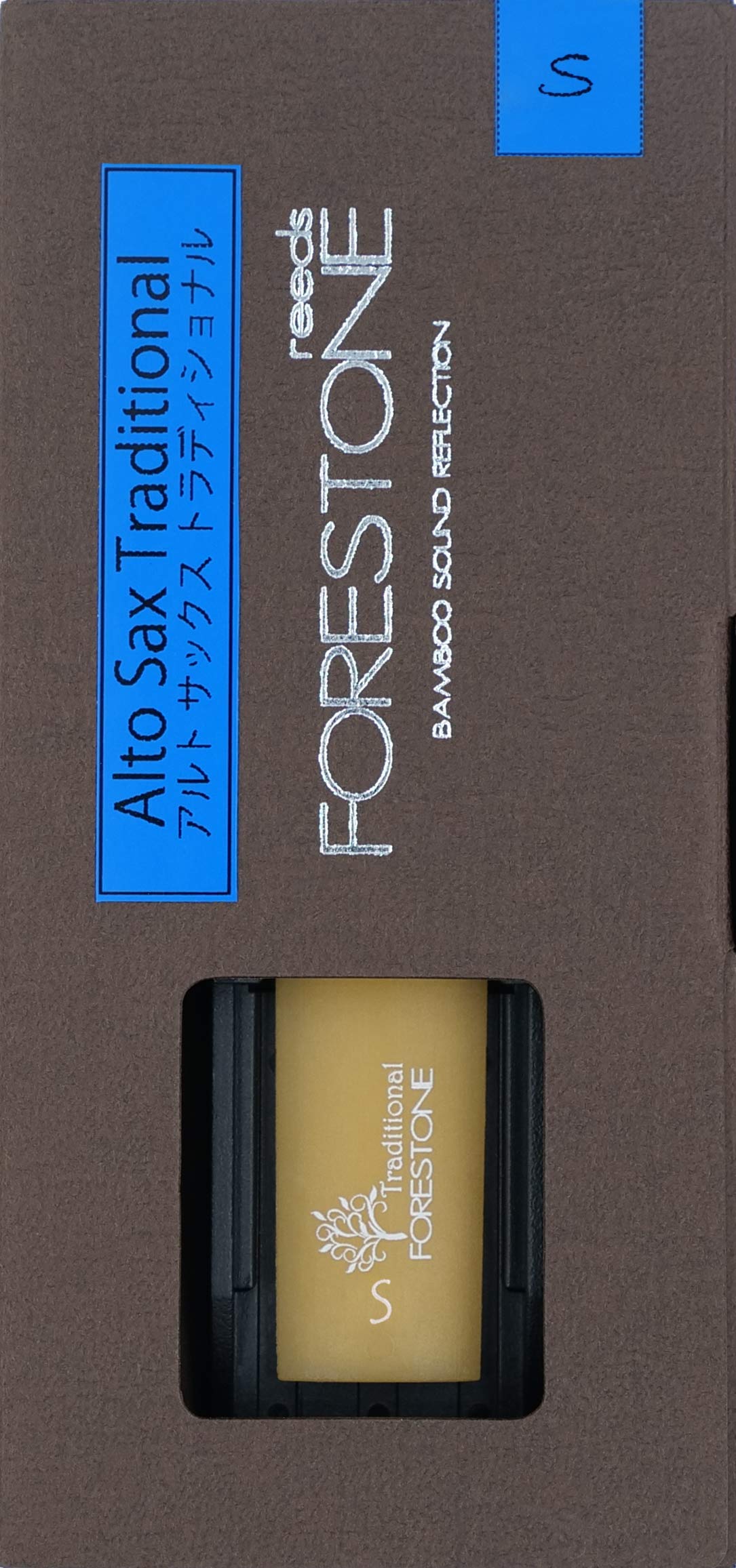 

FORESTONE Трость Forestone традиционная для альт-саксофона [Твёрдость: S Soft] Форестоун