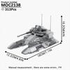 MOOXI Most Complete Space War Tank Personnel Carriers Adult Building Blocks Set MOC Brick Model Kit DIY Diorama Toy For Boy Gift