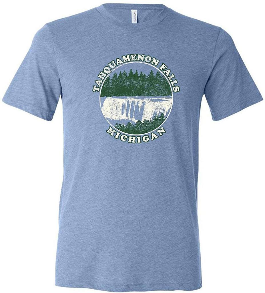 Tahquamenon Falls - Michigan Upper Peninsula Canvas Triblend T Shirt